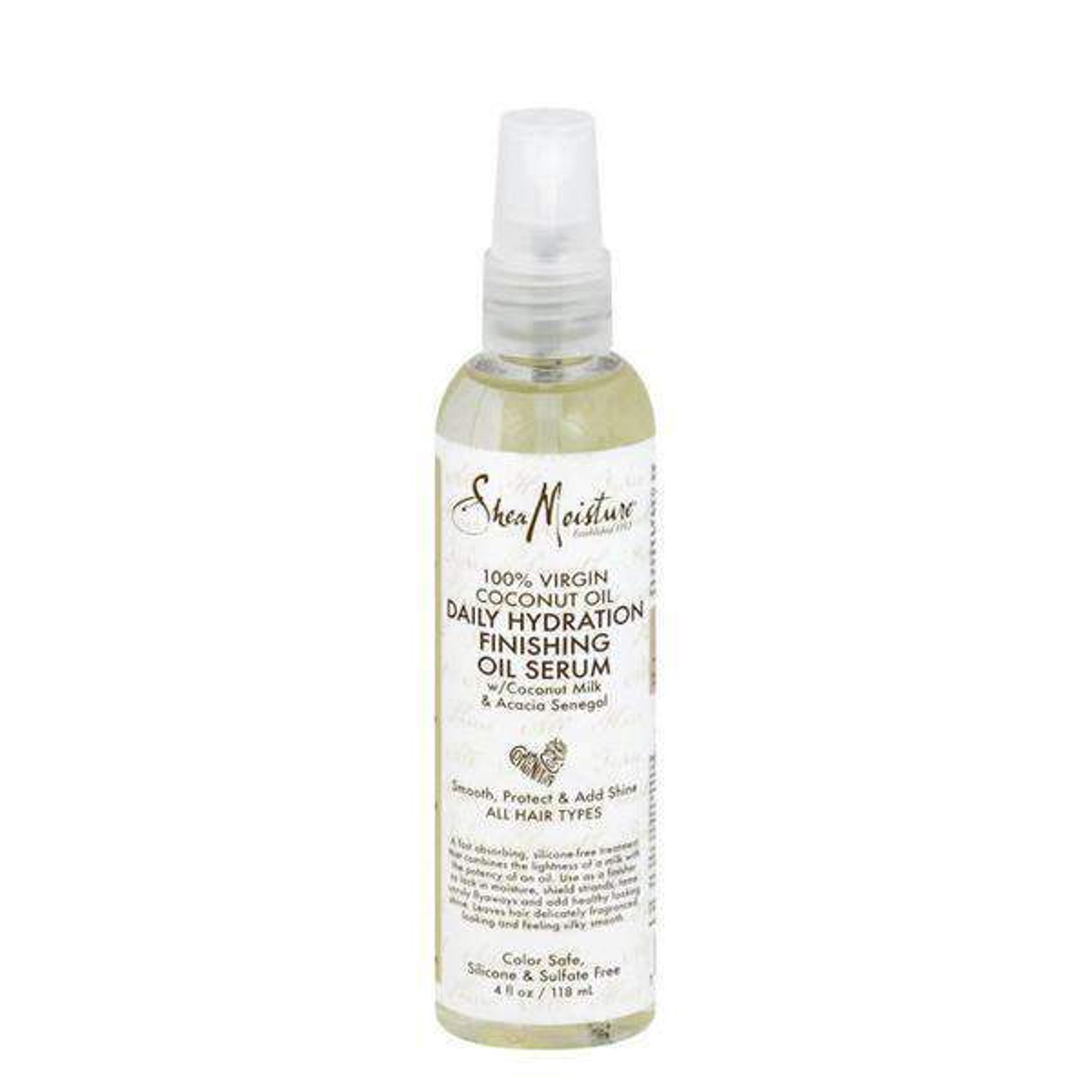 Shea Moisture Virgin Coconut Oil Daily Finish Serum 4oz Jollys