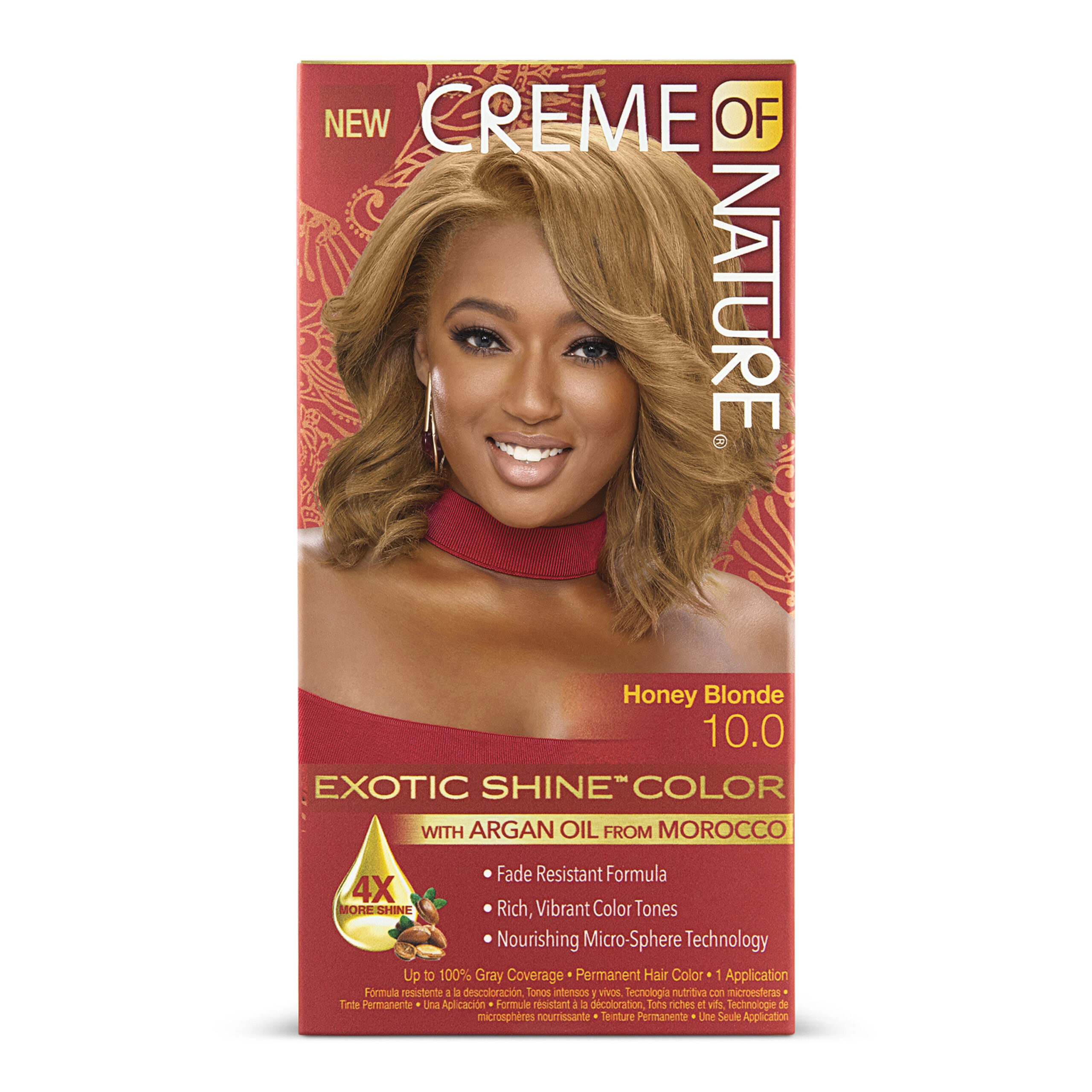 Creme Of Nature Argan Gel Hair Color Honey Blond 10 Jollys Pharmacy
