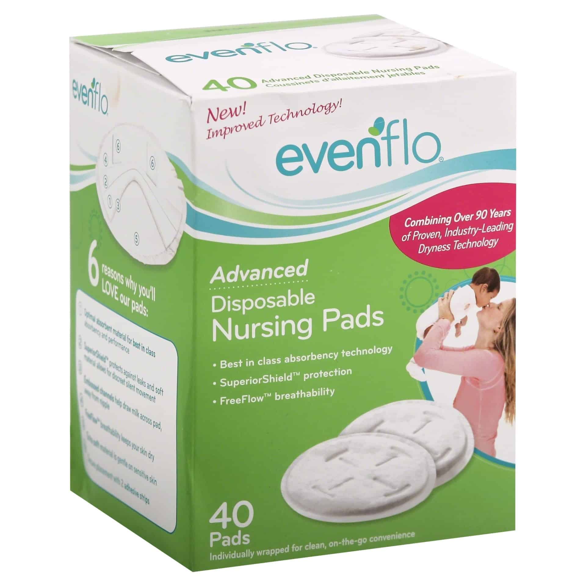 Even Flo Nursing Pad 40ct