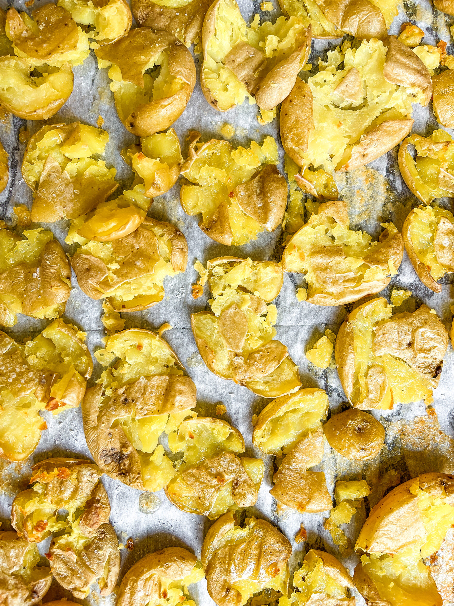 Crispy Smashed Peewee Potatoes Jolly Tomato