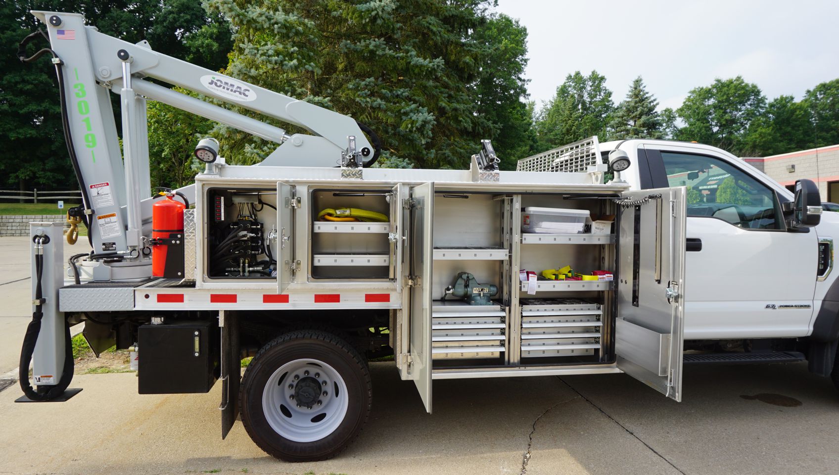 Service Truck Bodies for Sale » JOMAC