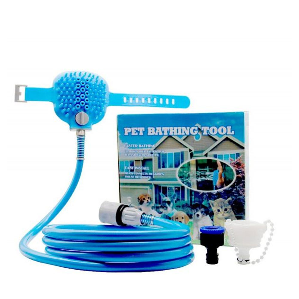 Pet Bathing Tools Pet Shower Kit 3 in 1 Adjustable Handheld Massage