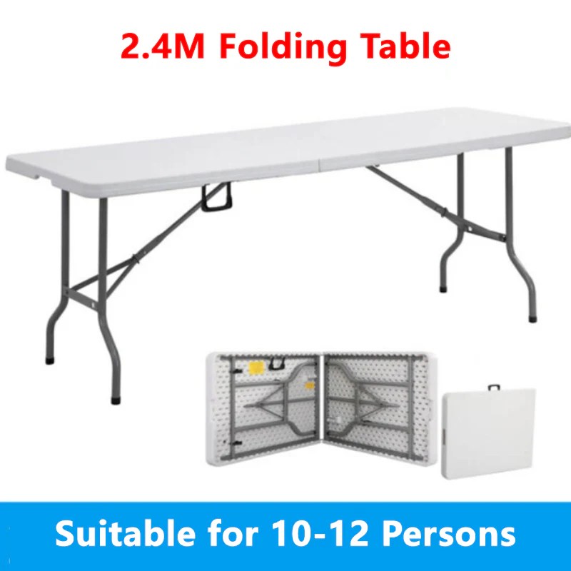 HDPE Portable Folding Table Travel Outdoor Foldable Tables Study Table