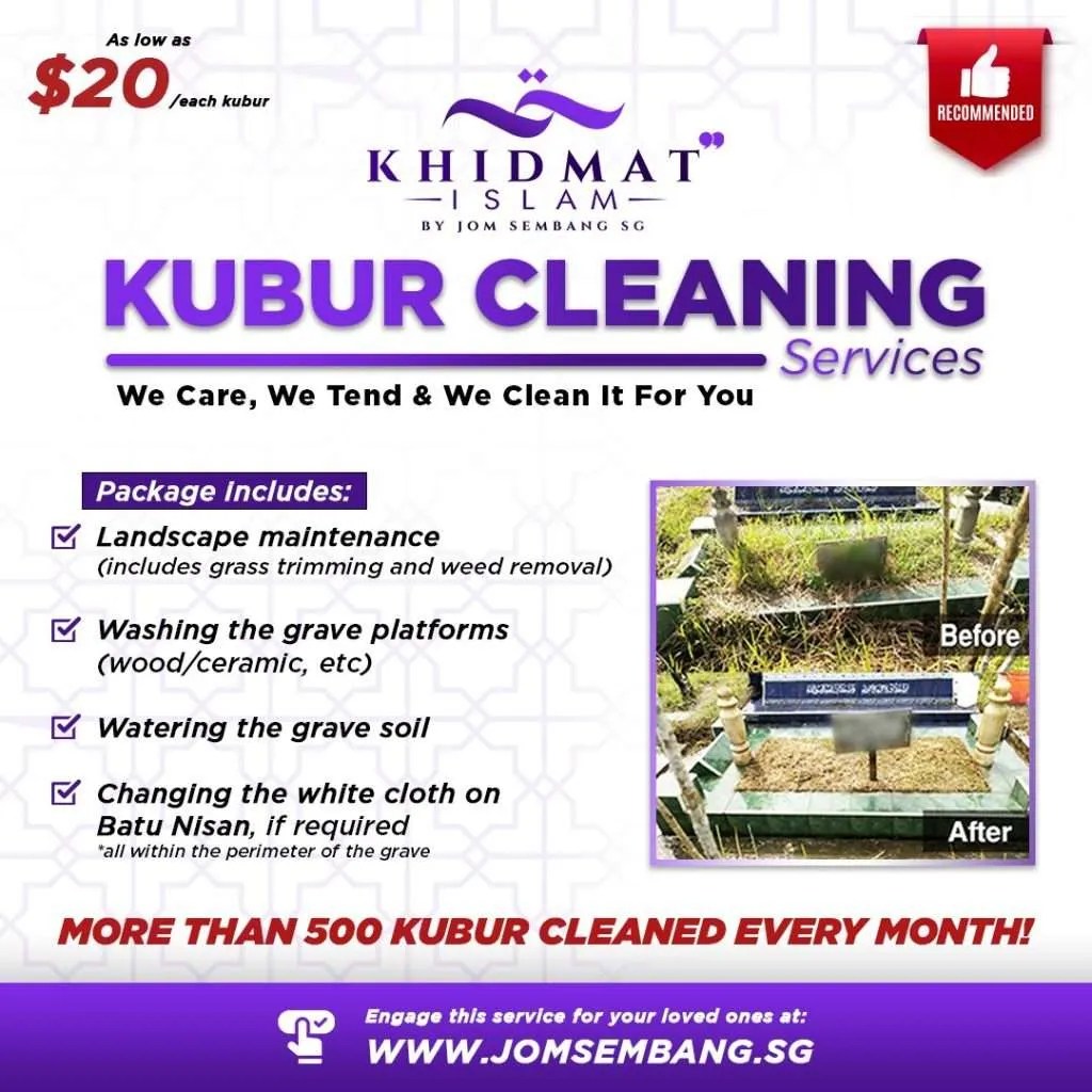 Kubur Cleaning Jom Sembang SG