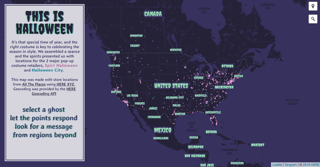 This Is Halloween It all started with a map........