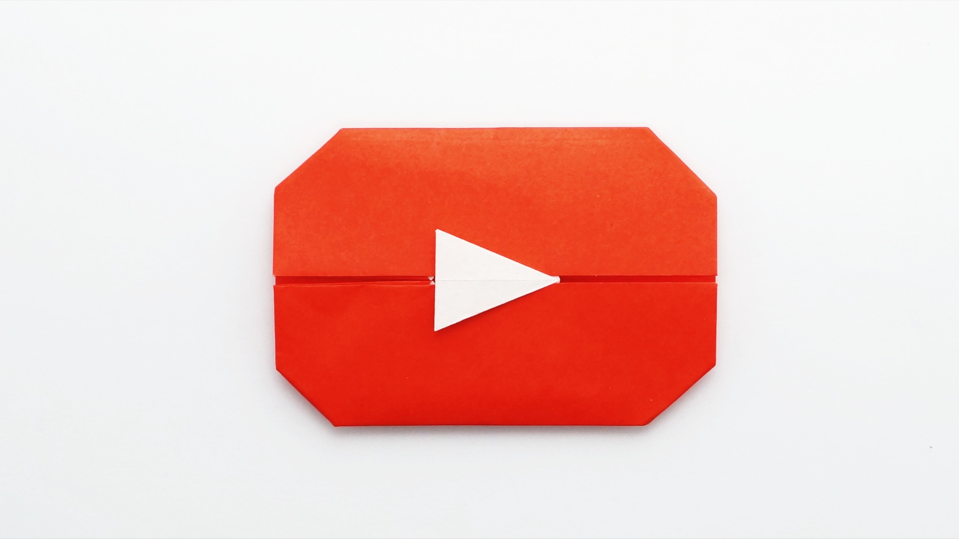 Origami YouTube Play Button Jo Nakashima