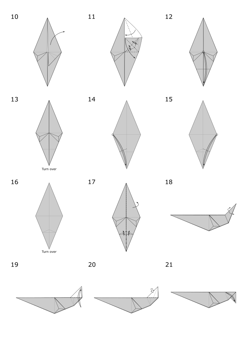 Origami Dolphin Jo Nakashima