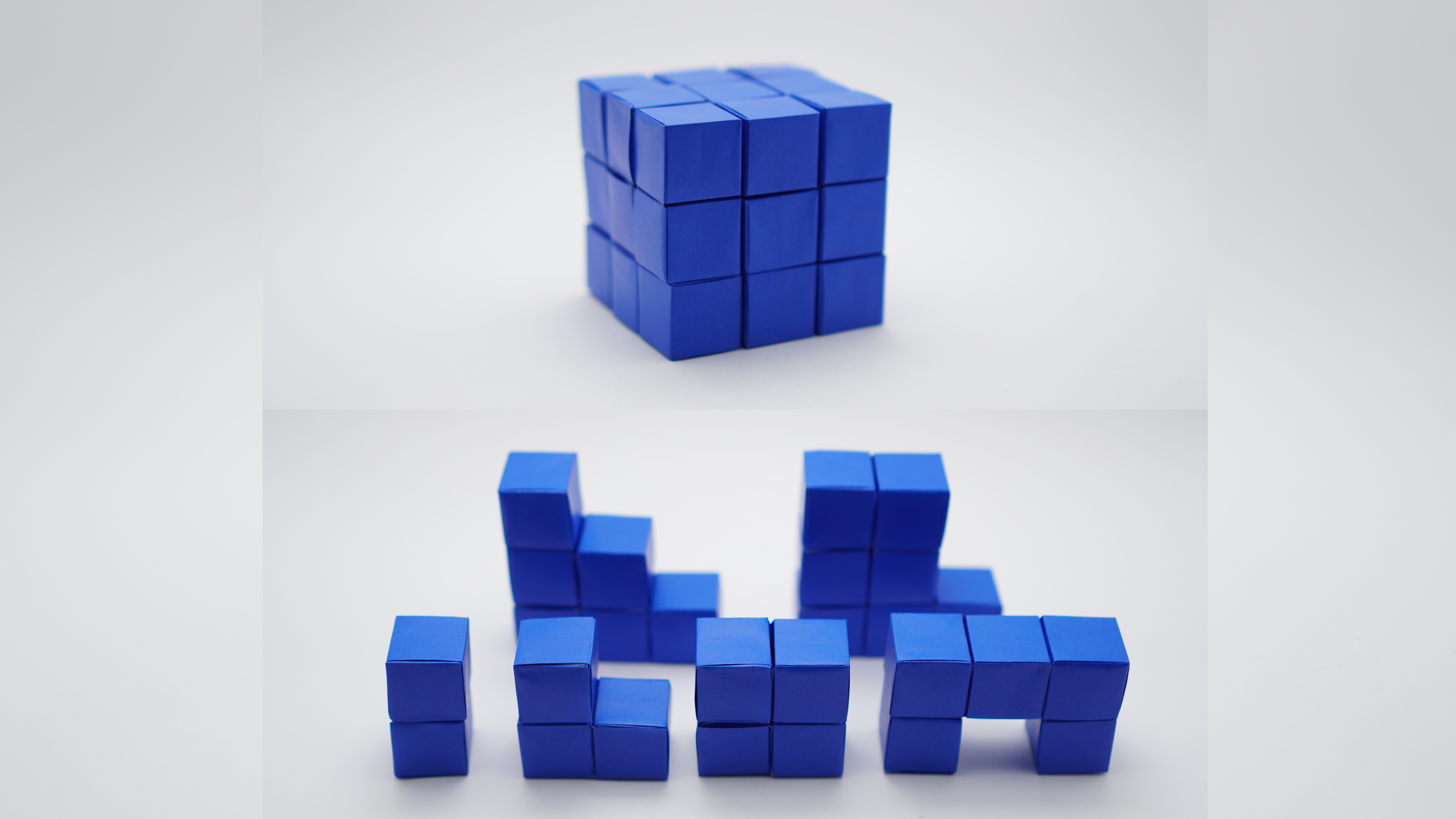 Origami Diabolical Cube Puzzle Jo Nakashima