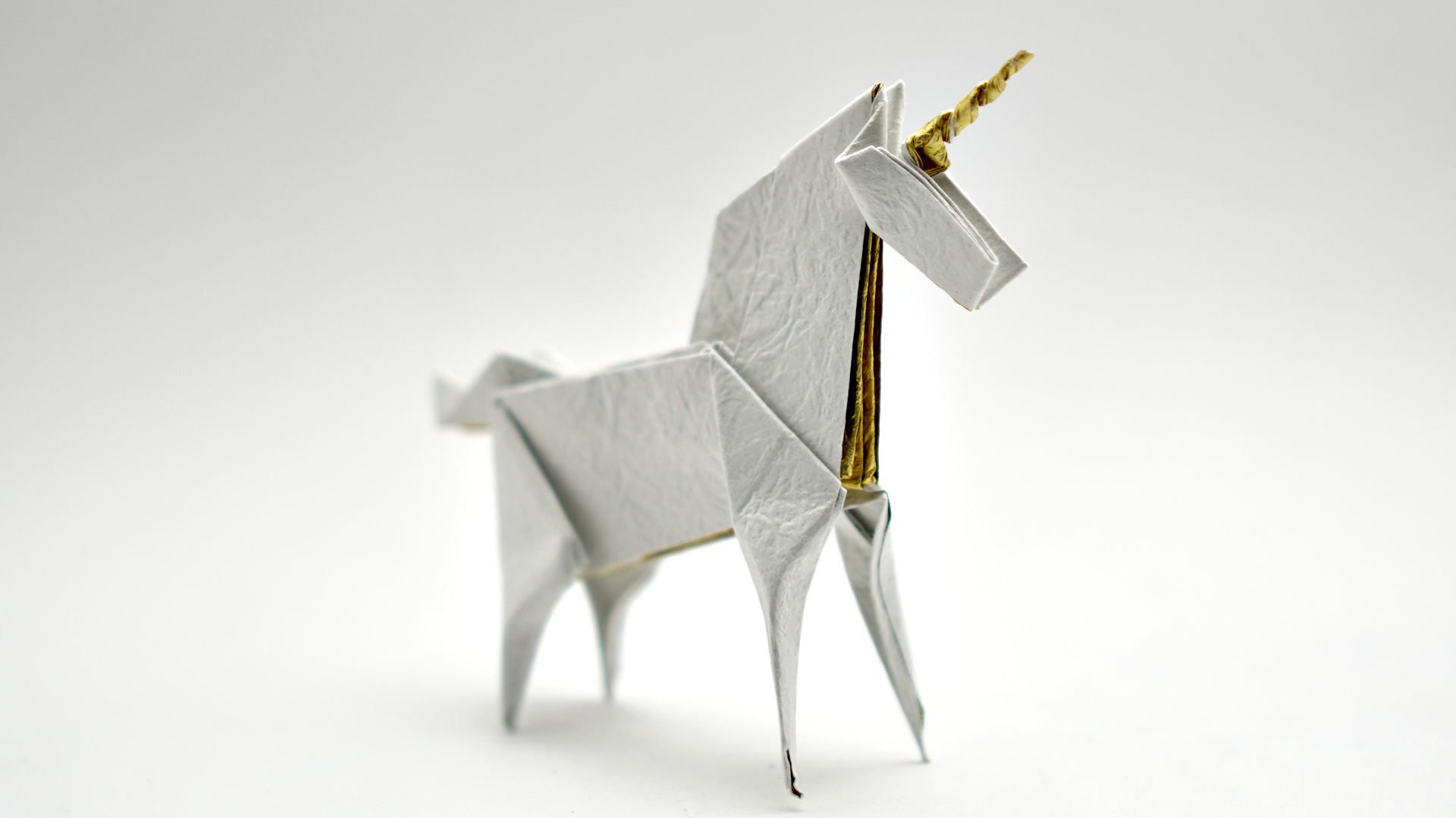 unicorn origami step by step