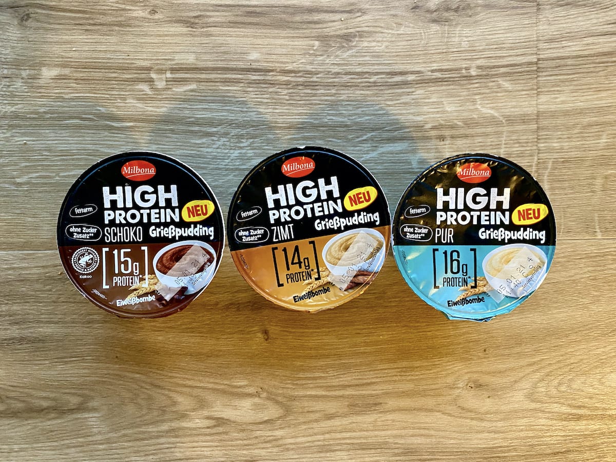 Lidl Protein Grießpudding Test High Protein Grießbrei JonasIsstGesund