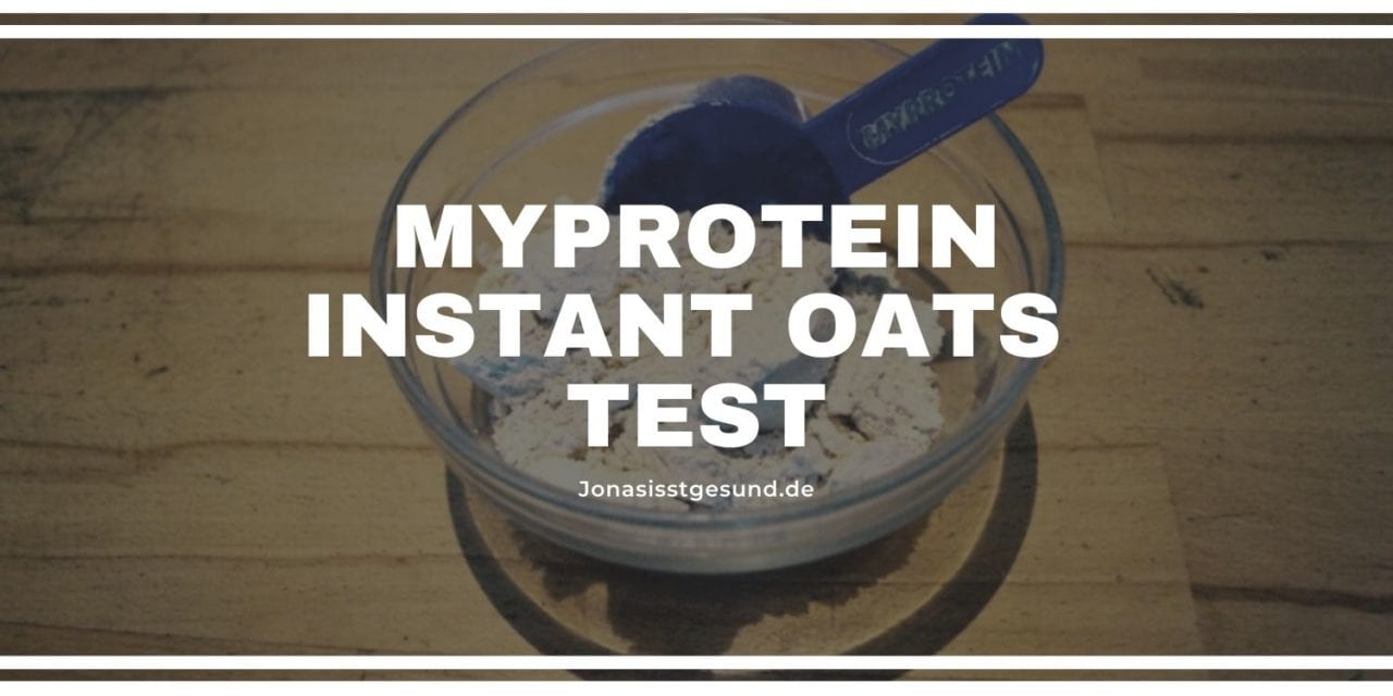 MyProtein Instant Oats Test Hafermehl von MyProtein