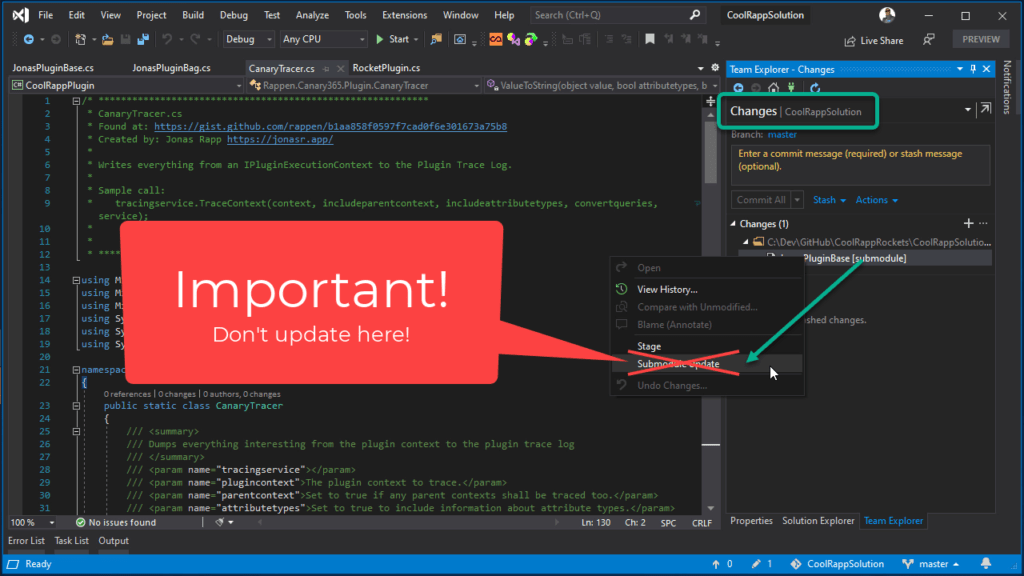 Git Submodules in Visual Studio Microsoft Dynamics 365 Community