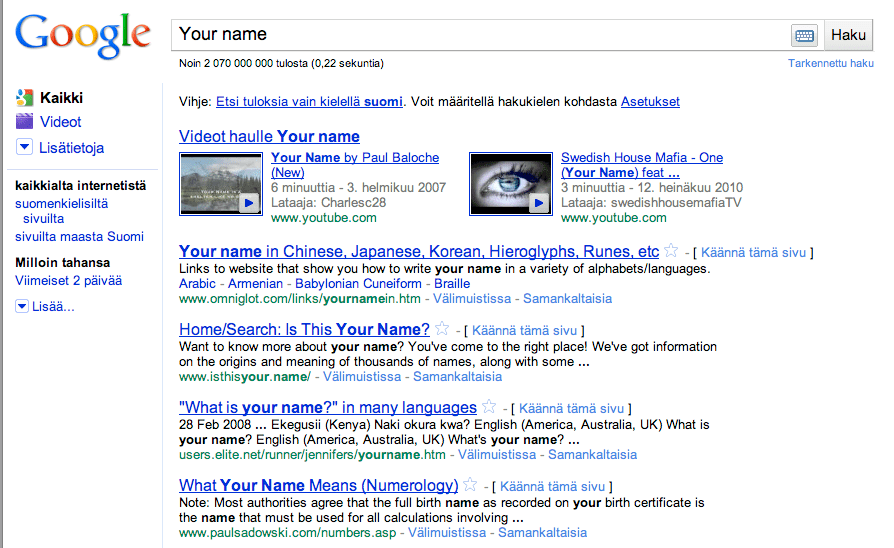 How to own first page on Google for your name Jonathans