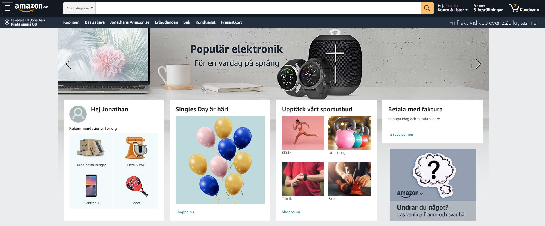 Amazon lanserar i Sverige Så här påverkas Google organiska och