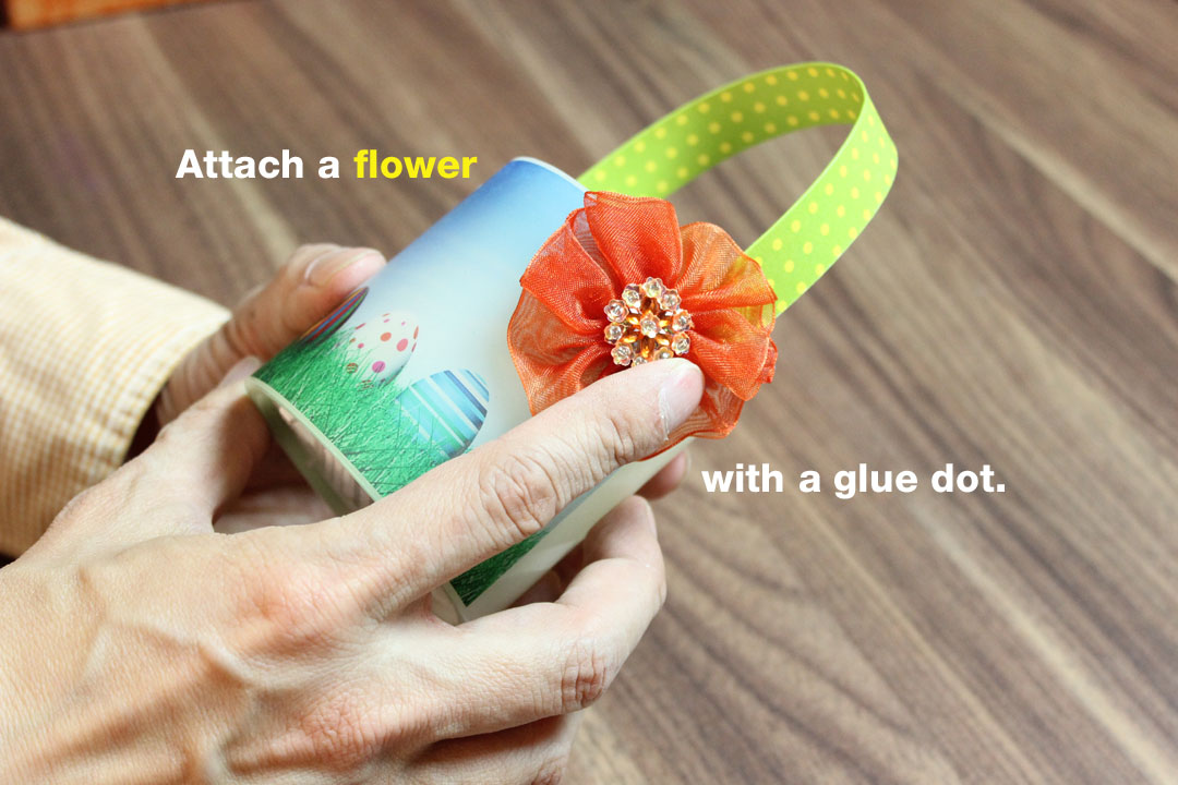 LED Candle Easter Basket Jonathan Fong Style