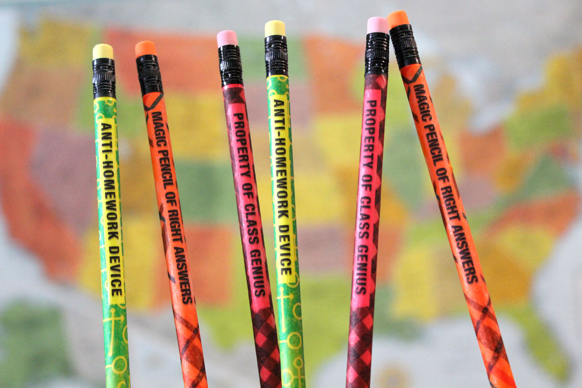 Customized Pencils for Back to School Jonathan Fong Style
