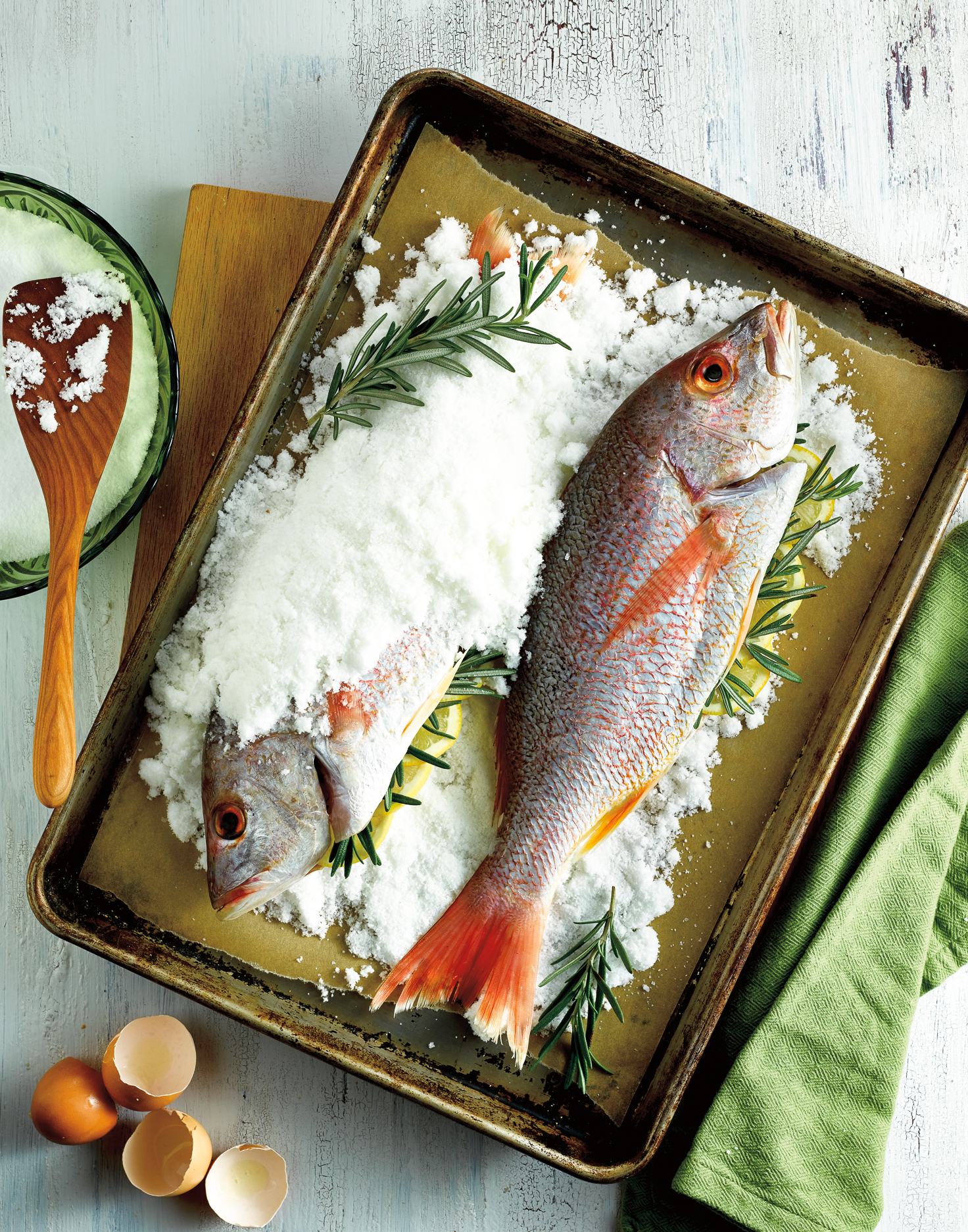 Salt Crusted Fish Recipe St. Louis Photographer, Commercial