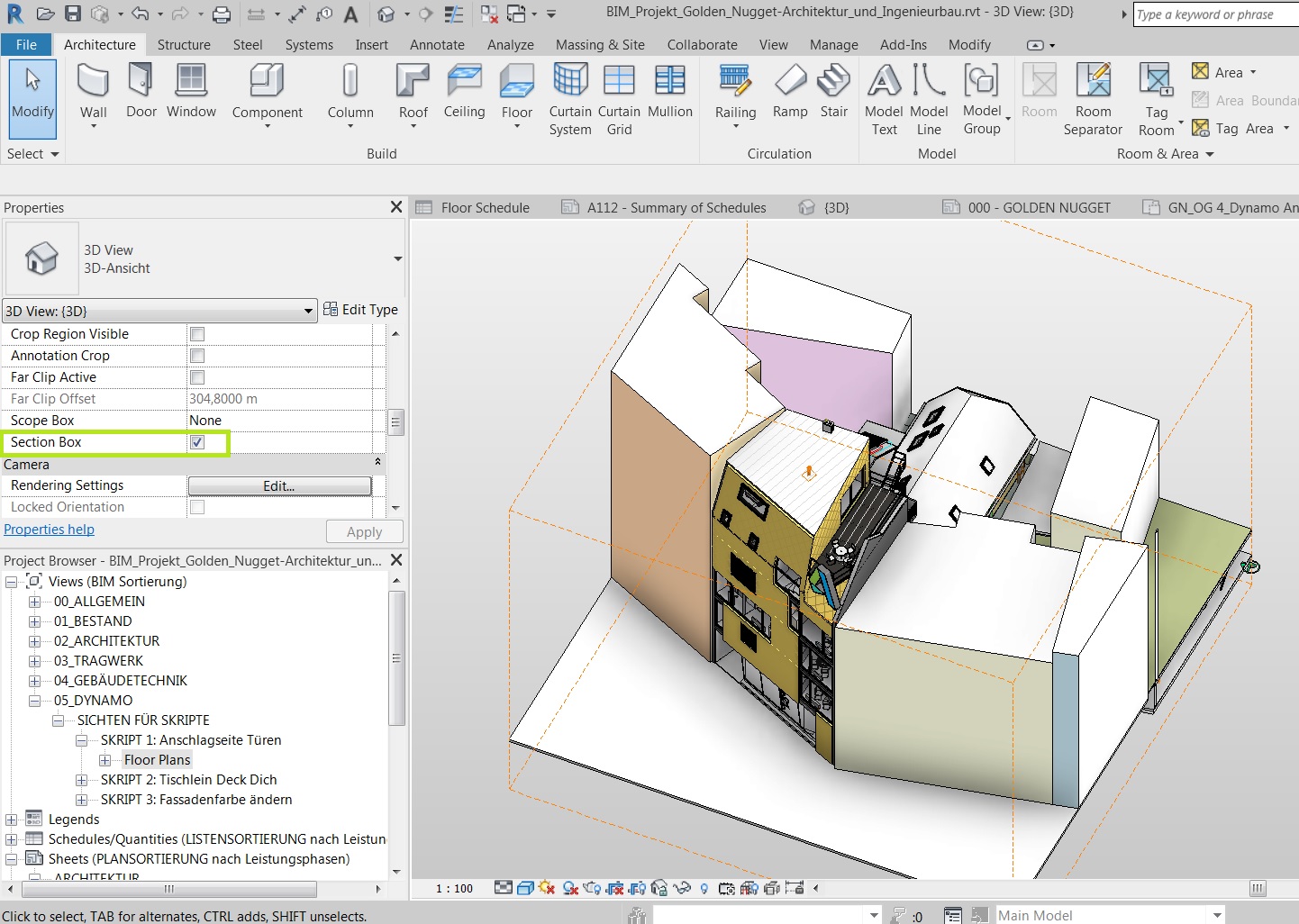 » Revit Section Box