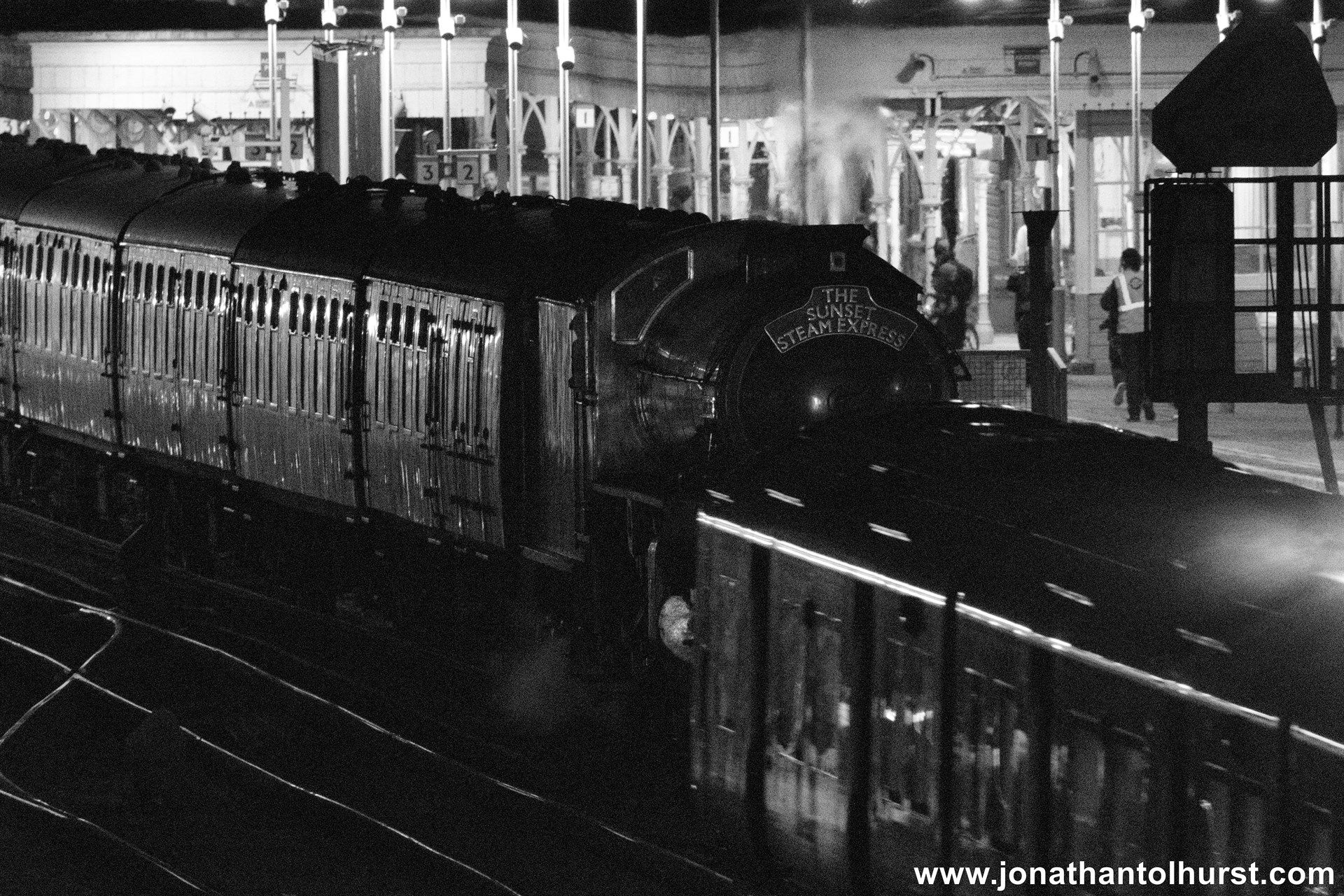 The Sunset Steam Express passing through Norwood Junction