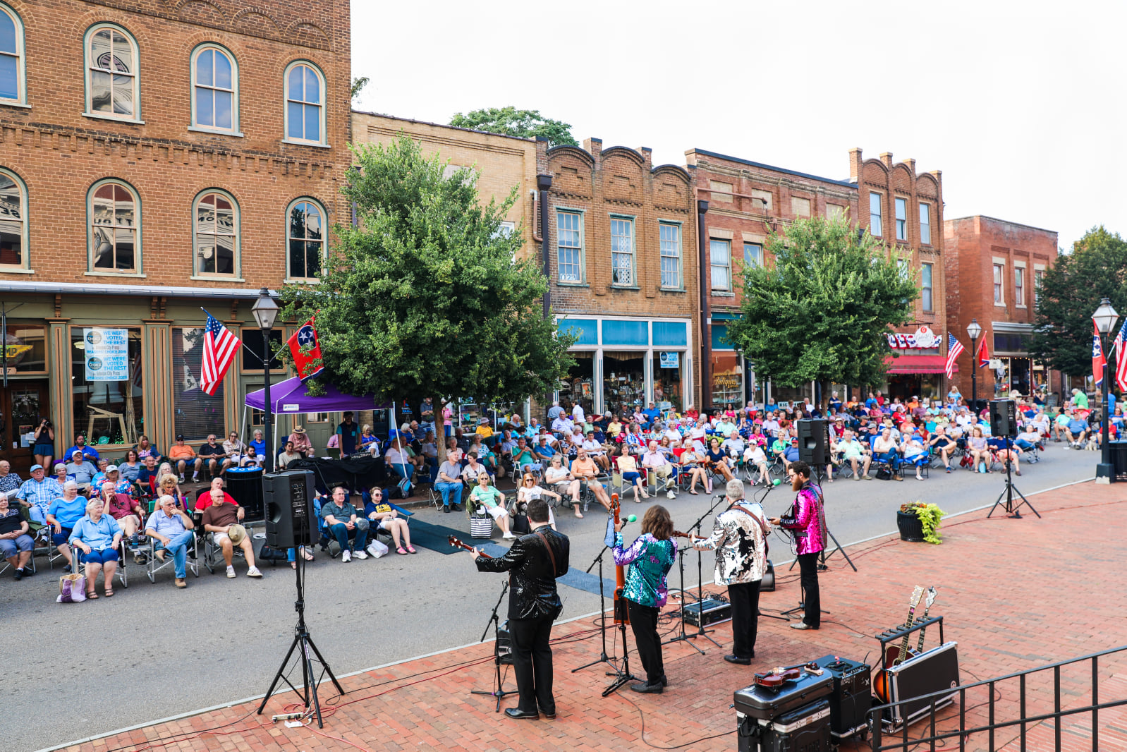 Music on the Square Town of Jonesborough