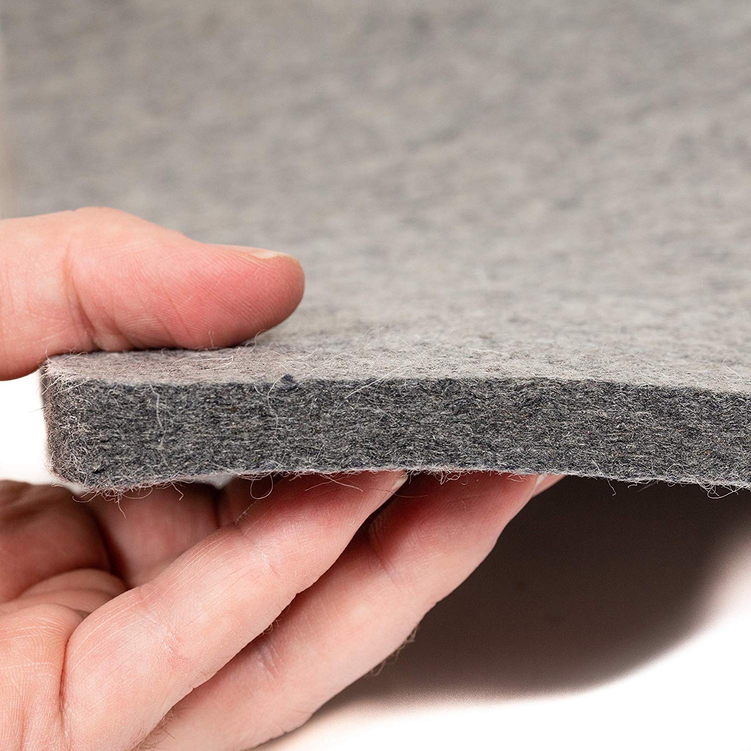 14″ x 14″ Wool Ironing Pad, 1/2″ Thick Wool Pressing Mat for Quilting
