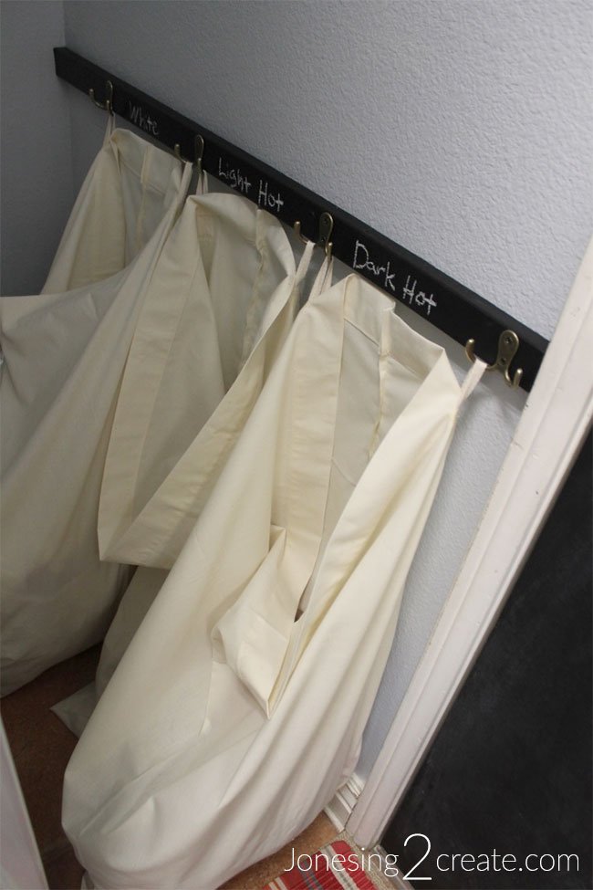 Hanging Laundry Bags Tutorial Jonesing2Create