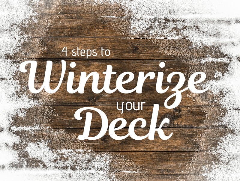 Winterize your Deck in 4 Easy Steps Jones Paint & Glass