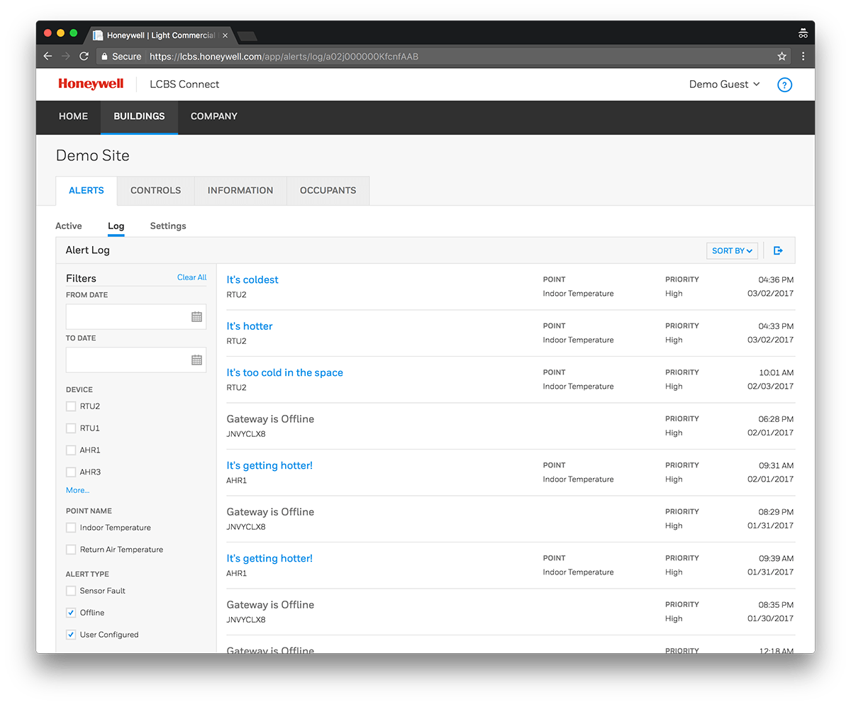 Honeywell LCBS Connect | Christopher Jones