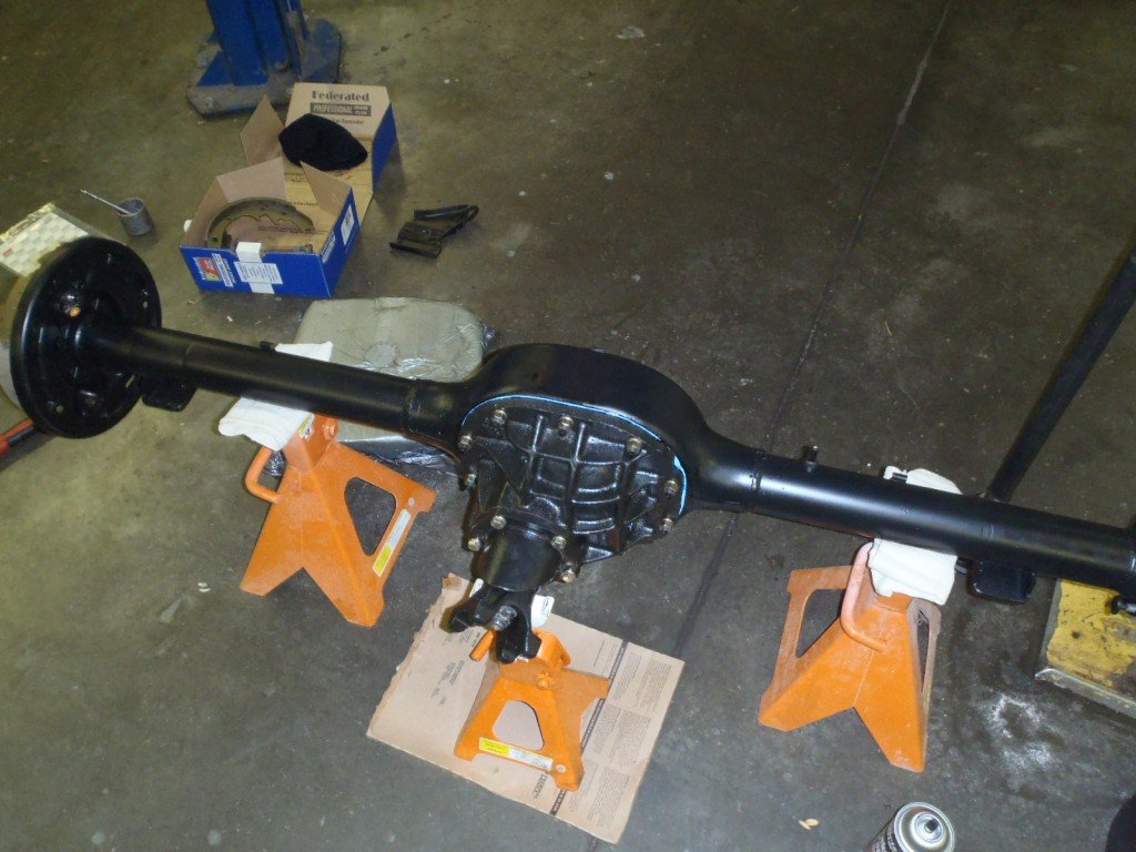 1967 Mustang Fastback Rear Axle and Engine Assembly