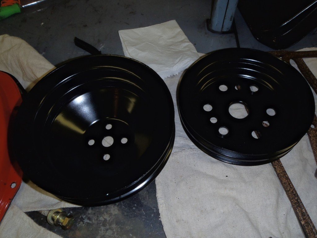 1963 Corvette 327 Engine Paint