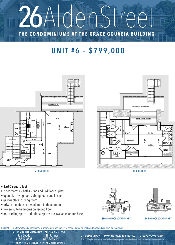 The 26 Alden Street Condominiums No 6 Provincetown Jon Goode