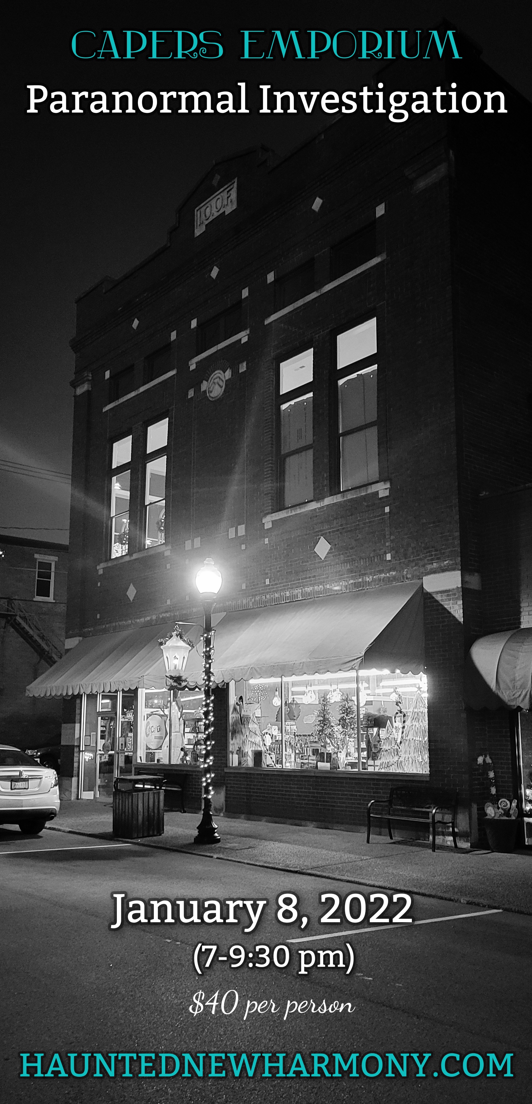 capersposter Haunted New Harmony