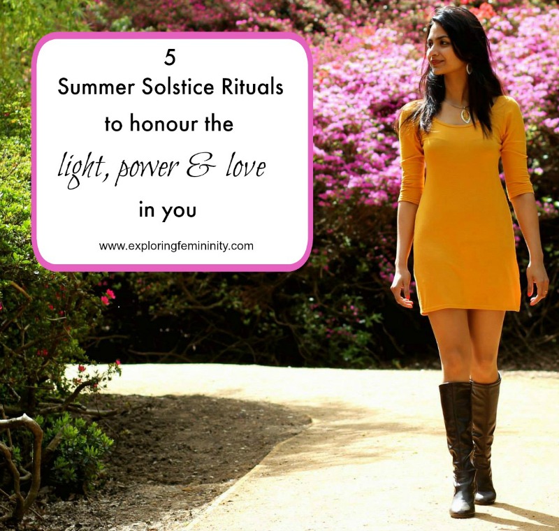 5 Rituals for Summer Solstice To Honour Your Light, Power & Love