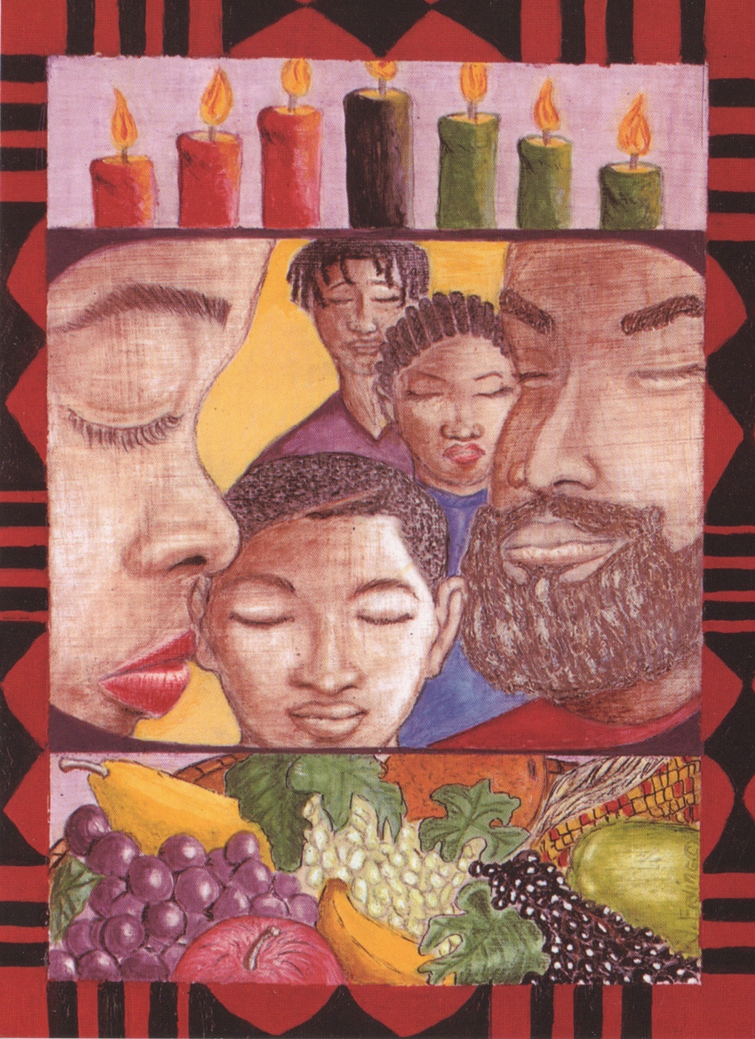 Kwanzaa Card JonMar Greeting Cards