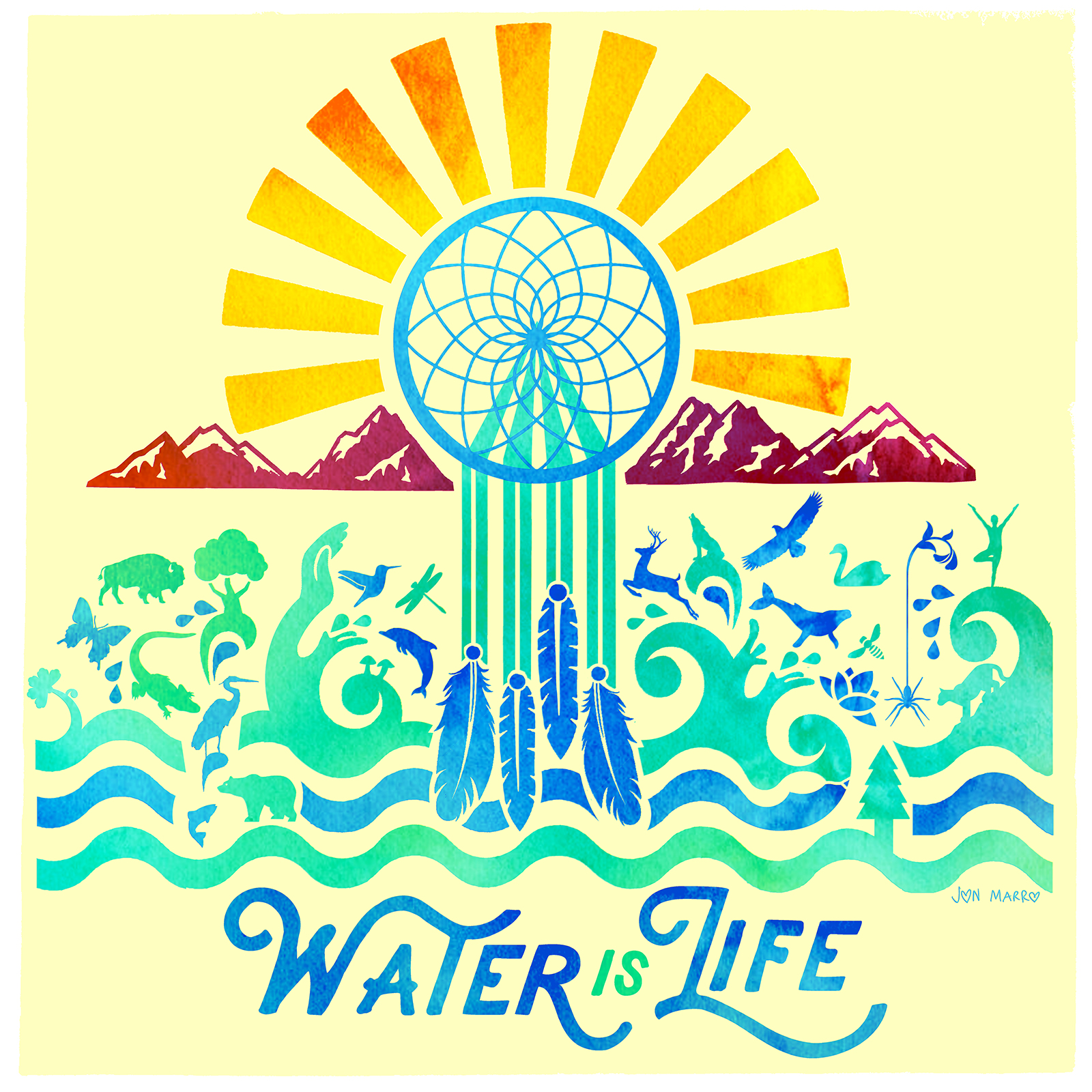 Water is Life Jon Marro