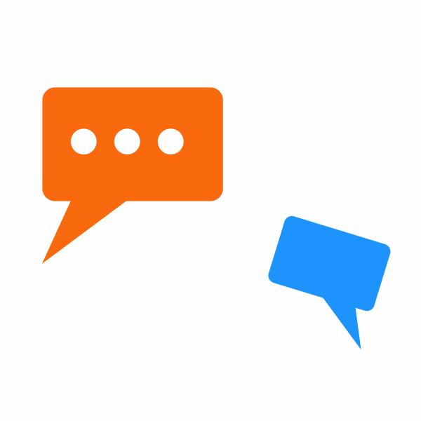 Chat Icon Animation Web & Presentation Ready Shop