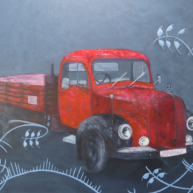 MEGA GOD PRIS! 100 x 100 cm J.J. Lyster & laster" Sms for pris!