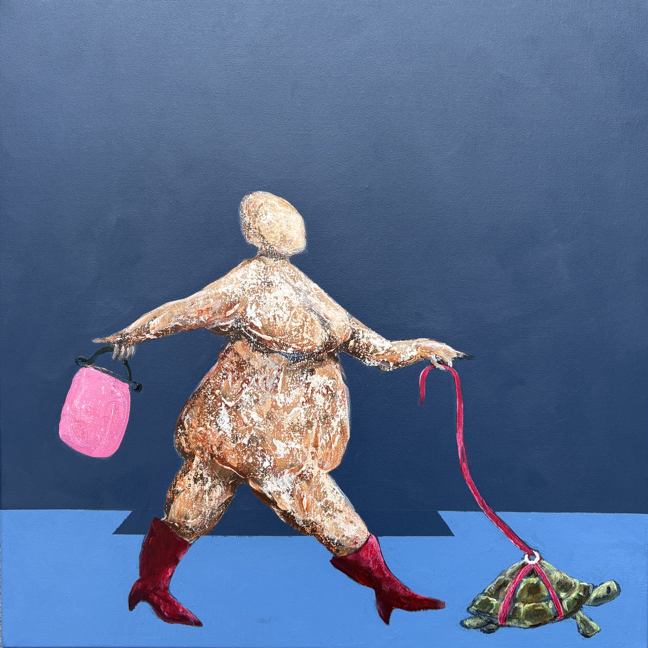 SOLGT! Fru W. Slow walk 40x40
