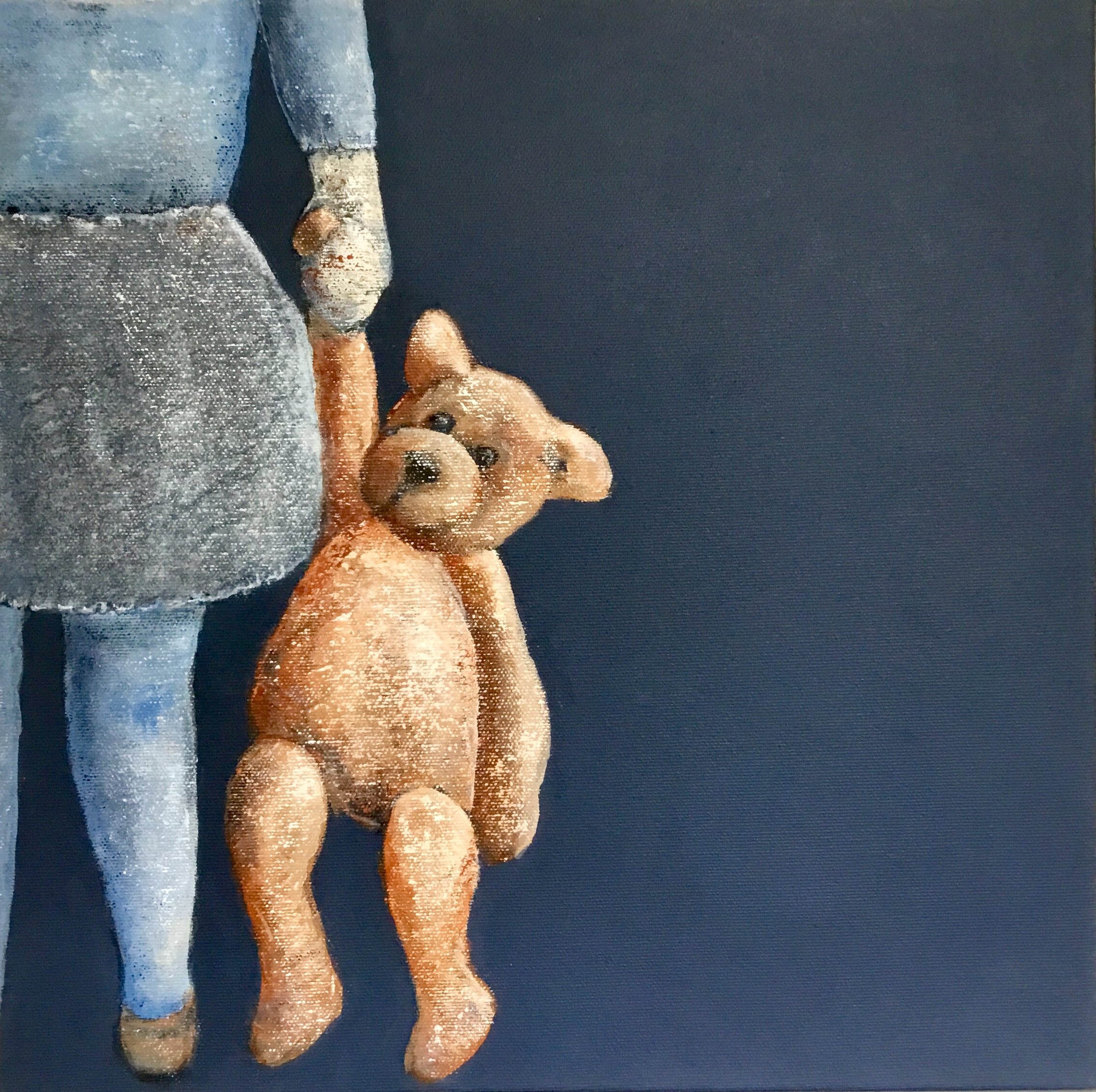 GOD PRIS! Hænger i højre 40 x 40 cm 2000 kr