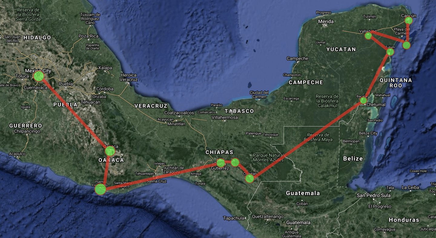 BACKPACKING MEXICO • 4 Week Mexico Itinerary Jonny Melon