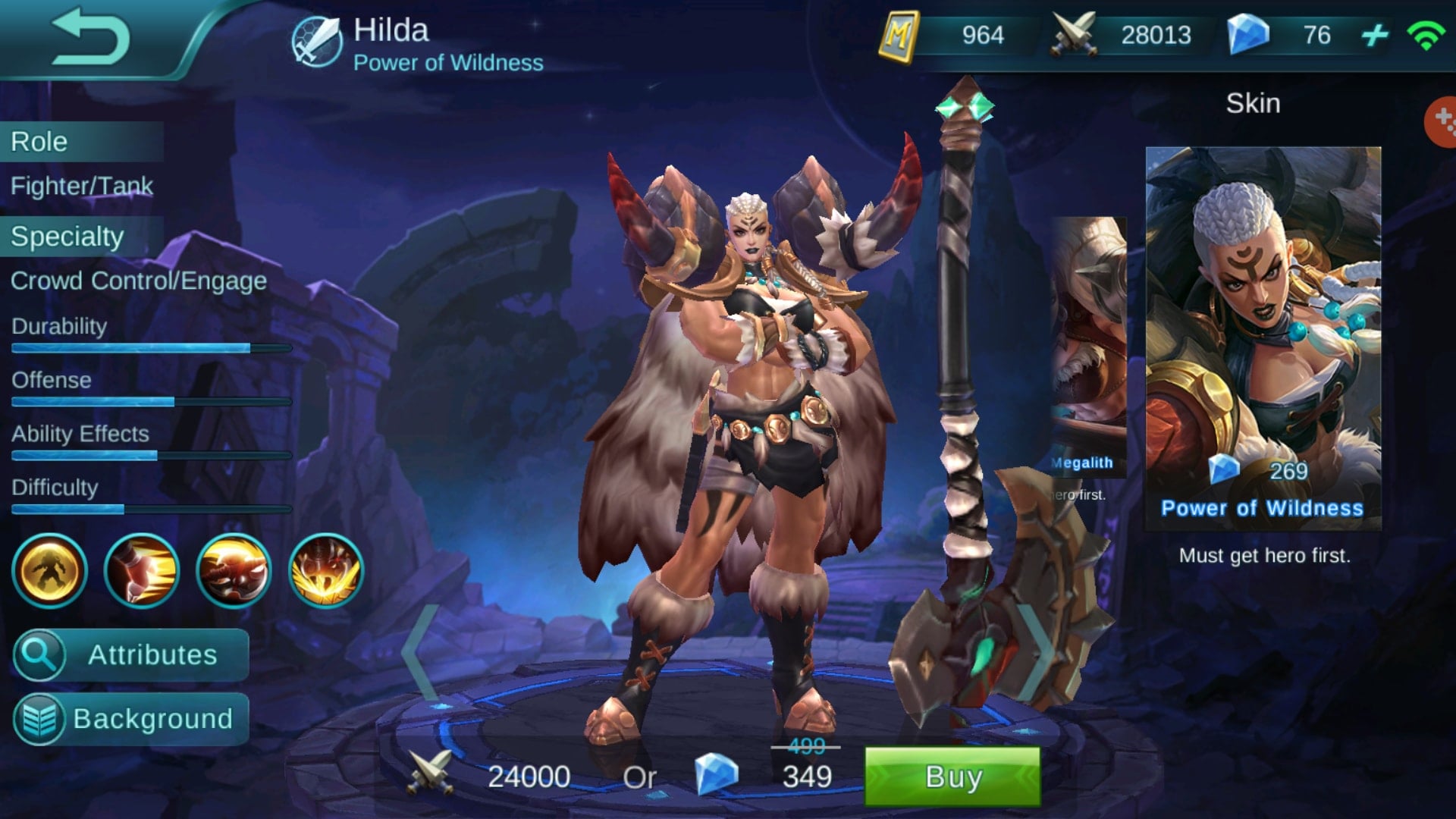 Update Mobile Legends Bang Bang 1176 Perkenalkan Hero Baru Hilda