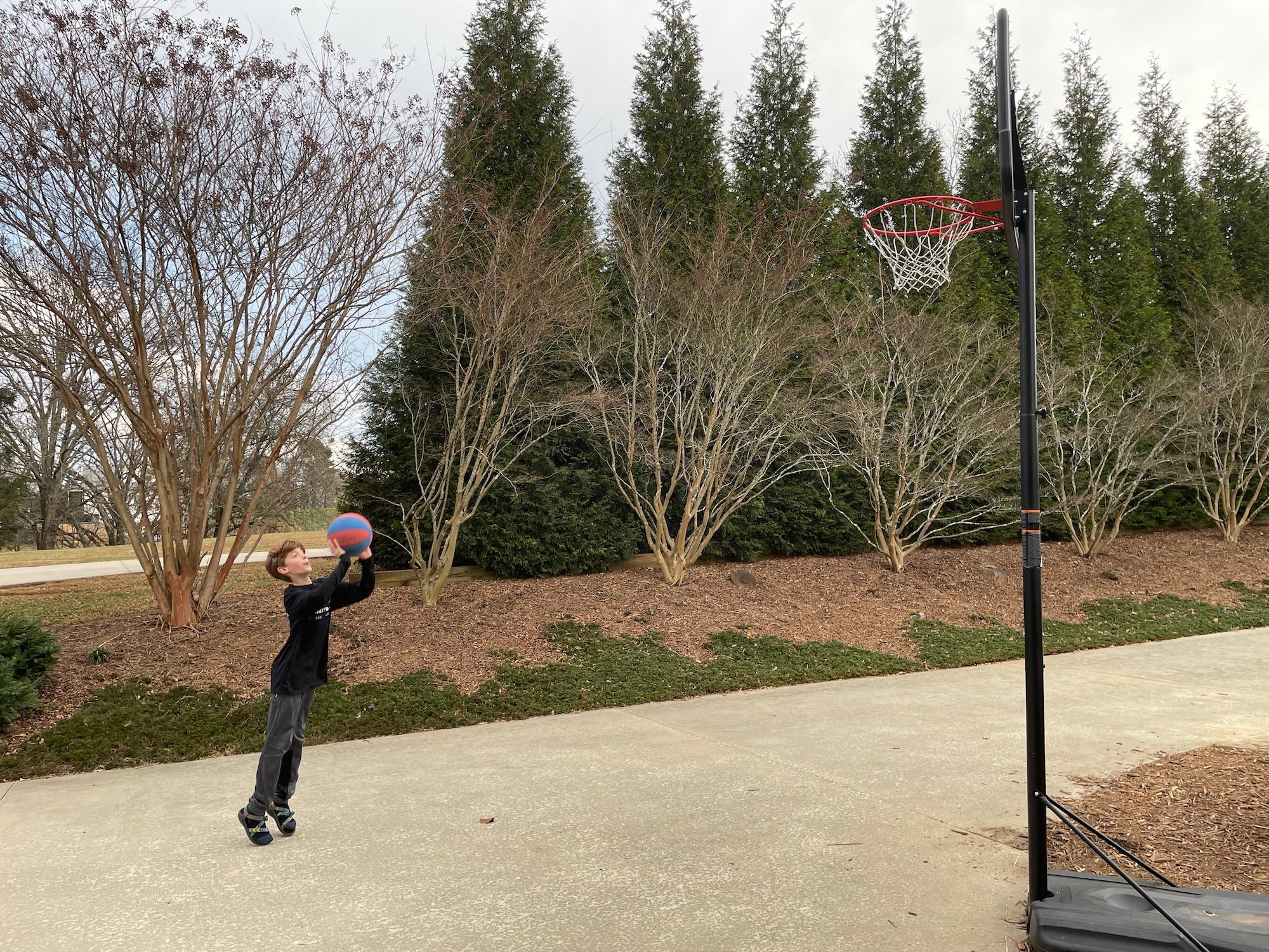 Shooting Baskets Jon Penland