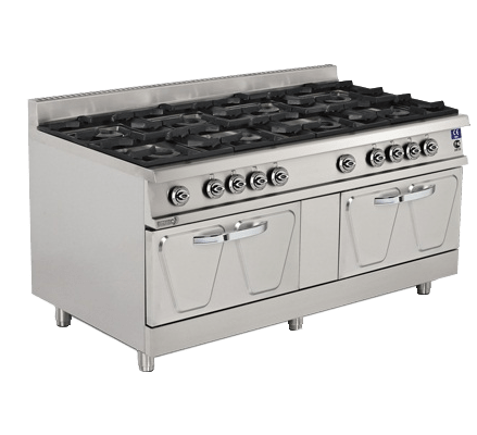 8 Burner Range - Jonree