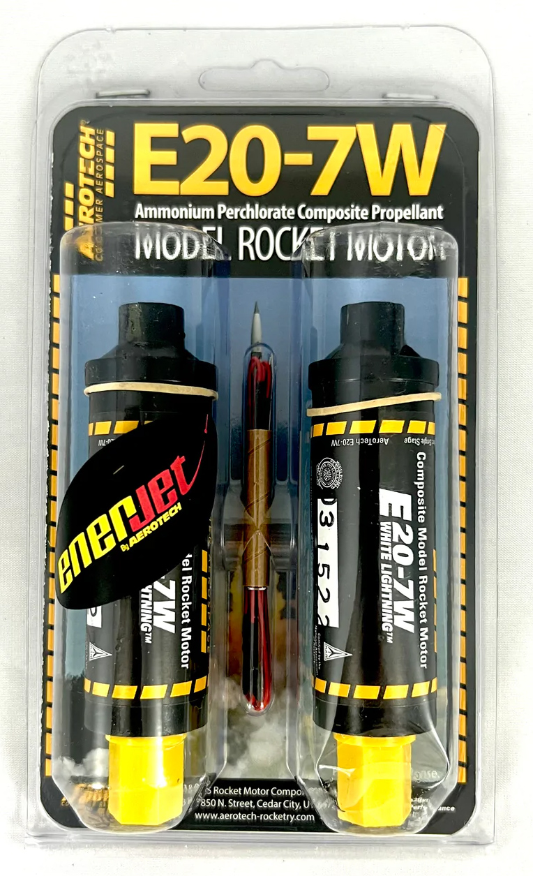 E207W Model Rocket Motors (Package of Two) [52007] 29.91 Model Rocket Kits