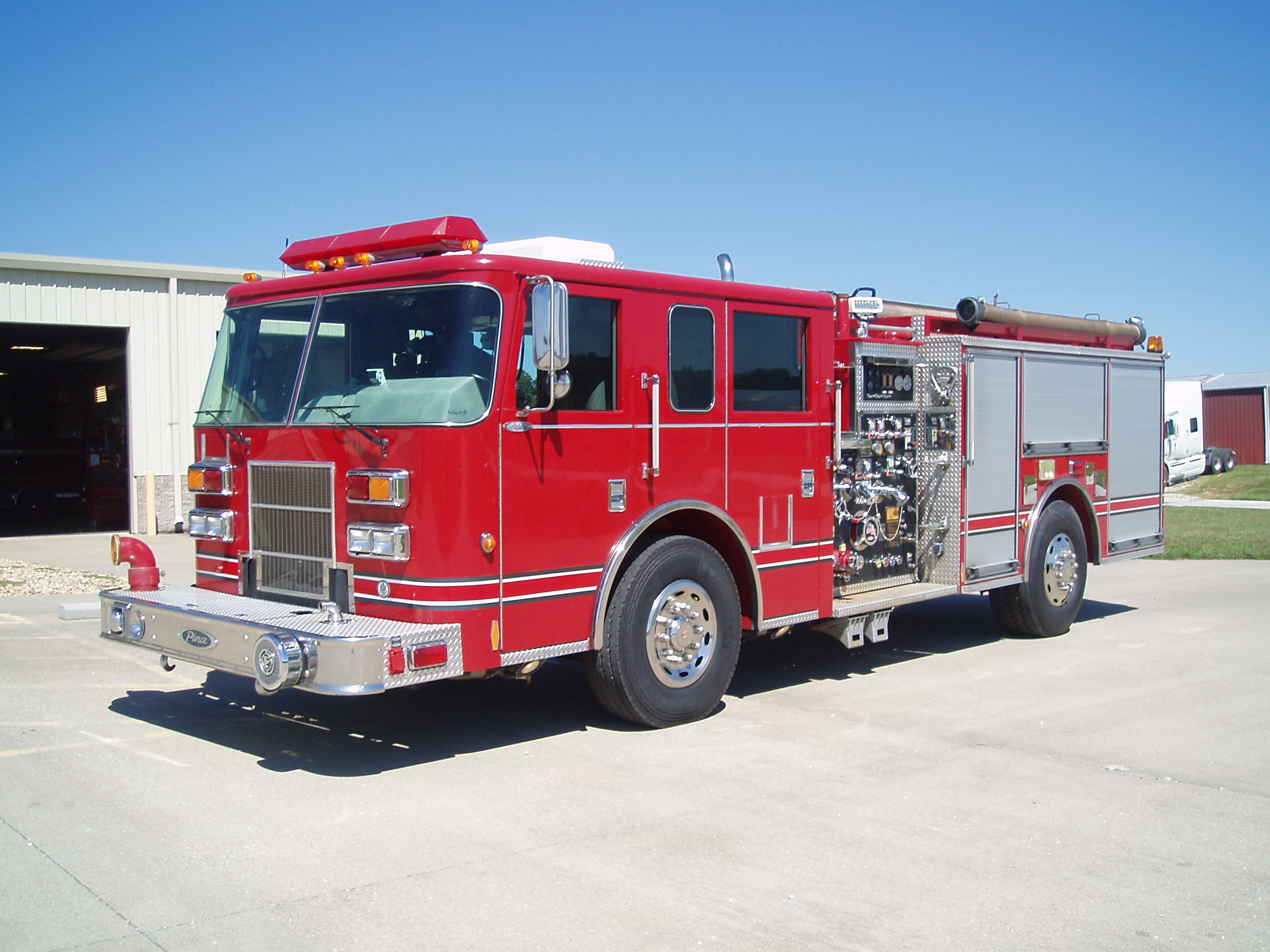 Pierce Saber Used Pumper Truck Custom Pumper