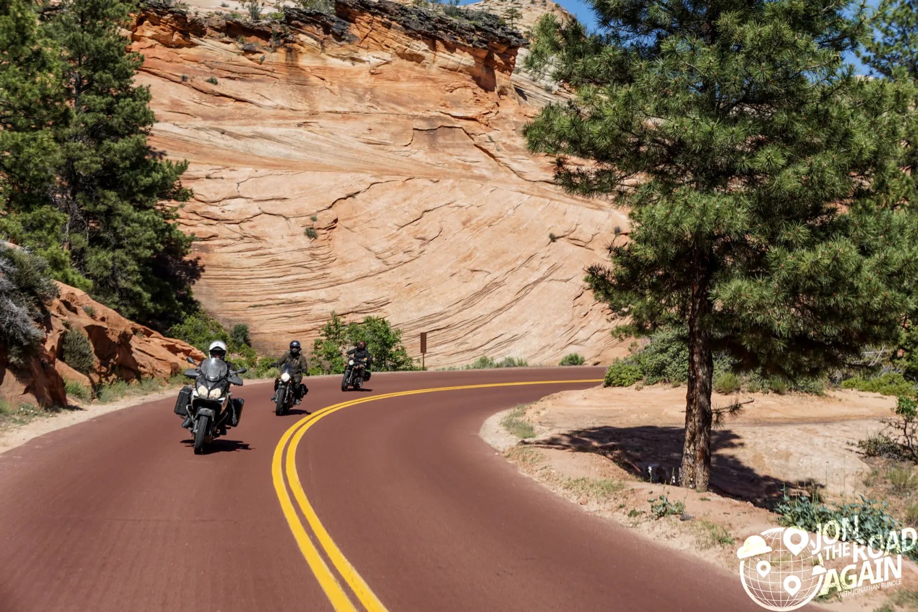 Motorcycling Zion National Park Scenic Byway Jon the Road Again