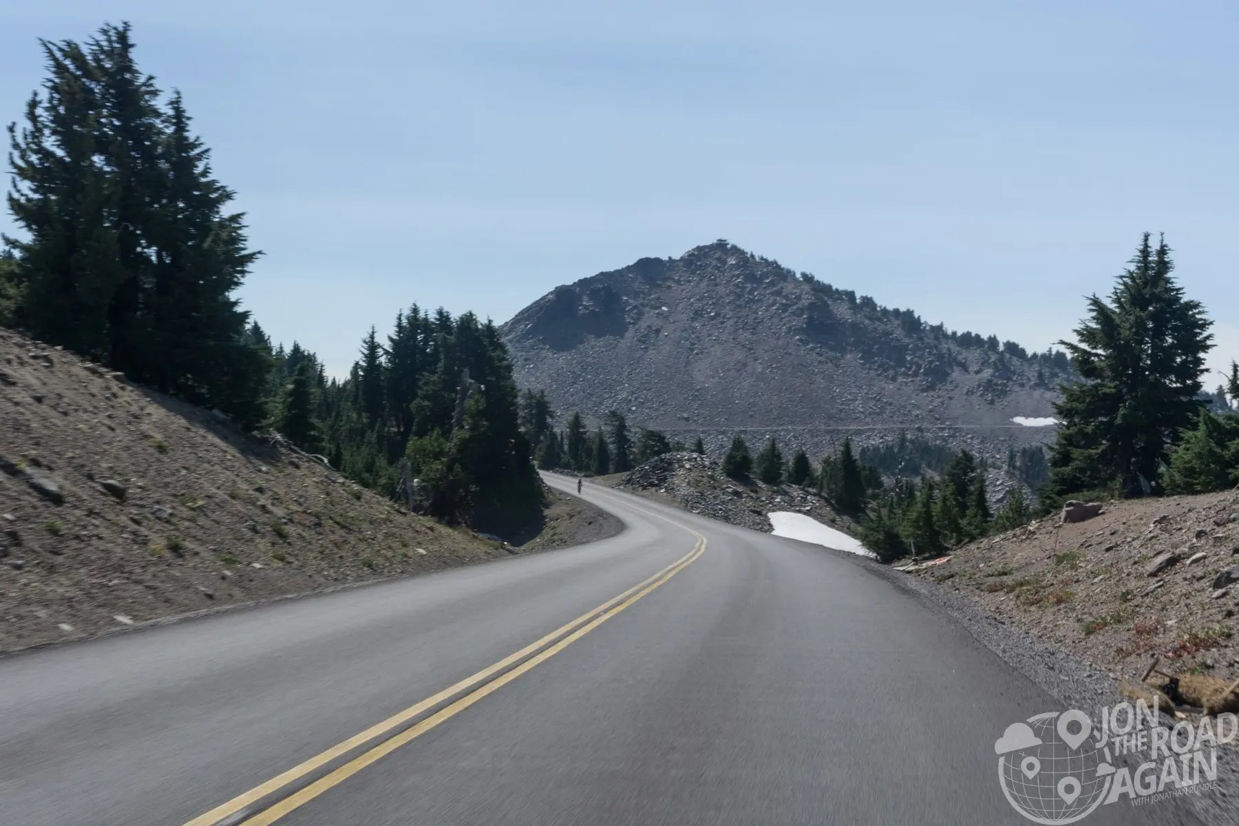 Crater lake rim road Jon the Road Again Travel and photography by Jonathan Rundle