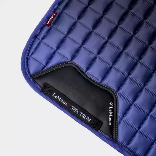 LeMieux Spectrum Dressage Saddle Pad Bluebell/Navy Size L Jonty