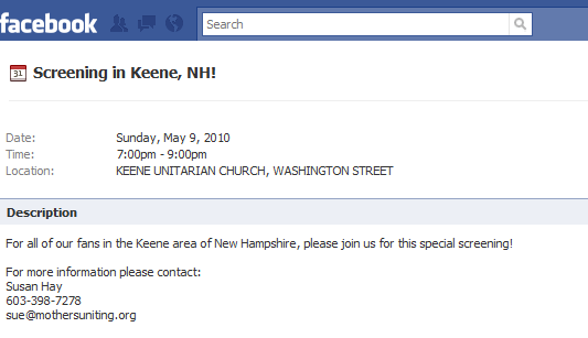 Facebook is now an elmcity event source Jon Udell