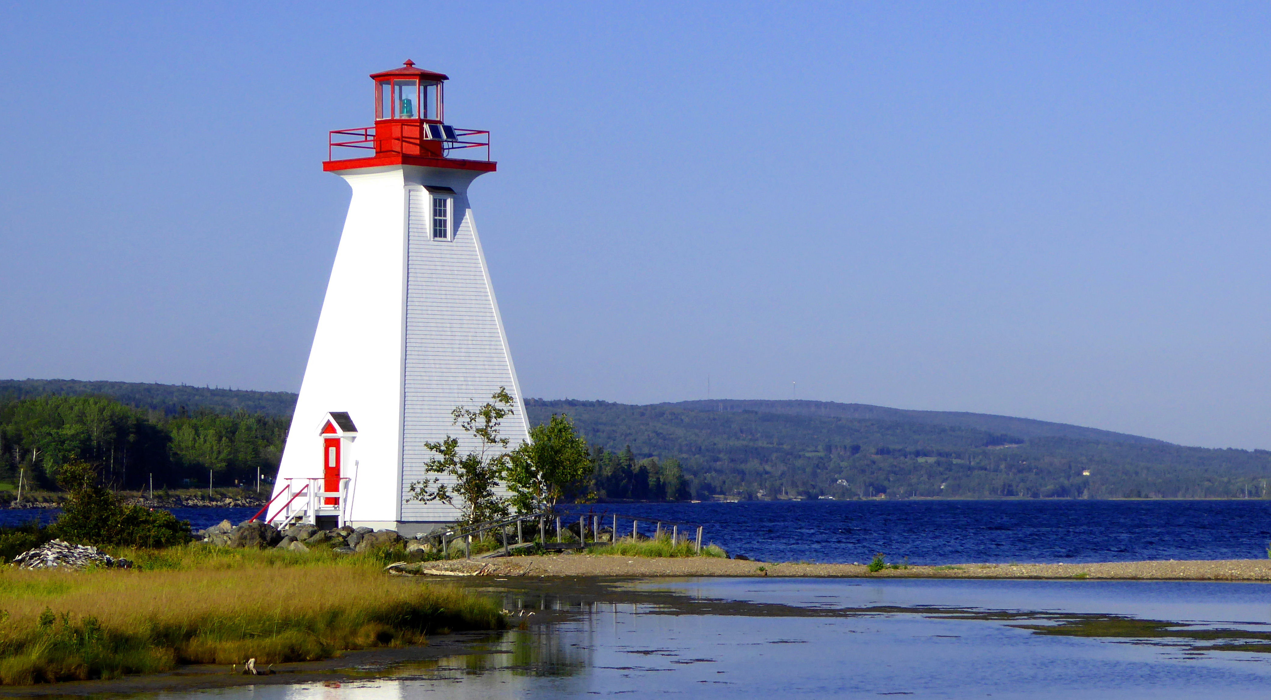 Free photo Baddeck Lighthouse Breton, Canada, Cape Free Download